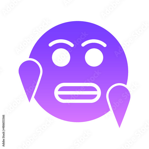 chilling Glyph Gradient