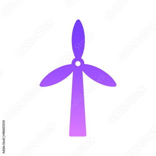 Windmill II Glyph Gradient