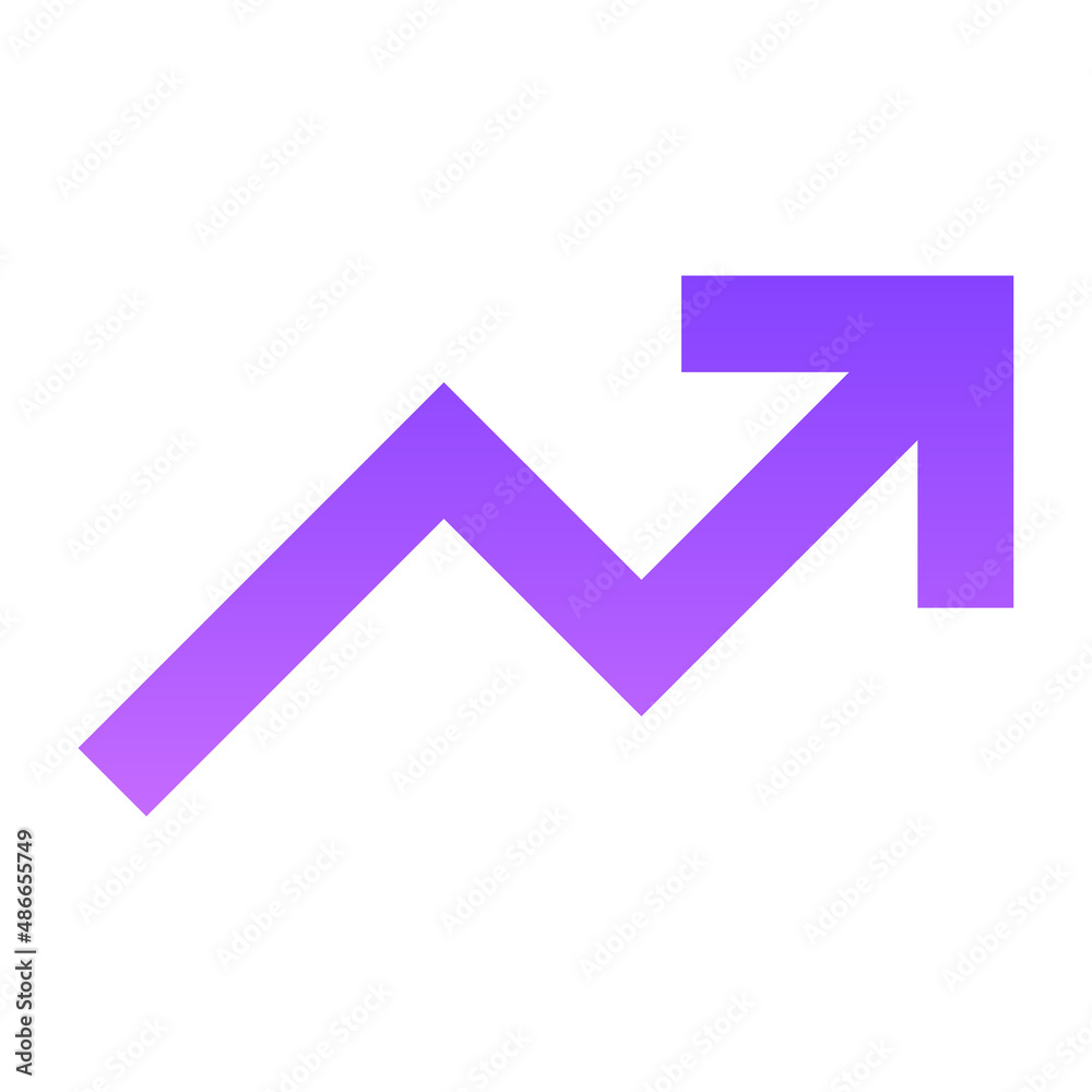 Arrow 31 Glyph Gradient Arrow 31 Glyph Gradient