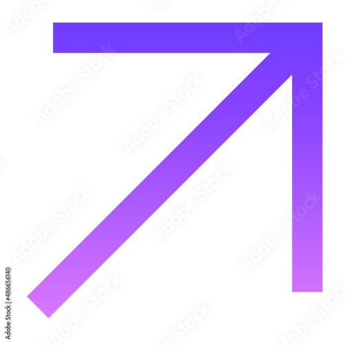 Free Download Arrow 84 Glyph Gradient - GFXLoad