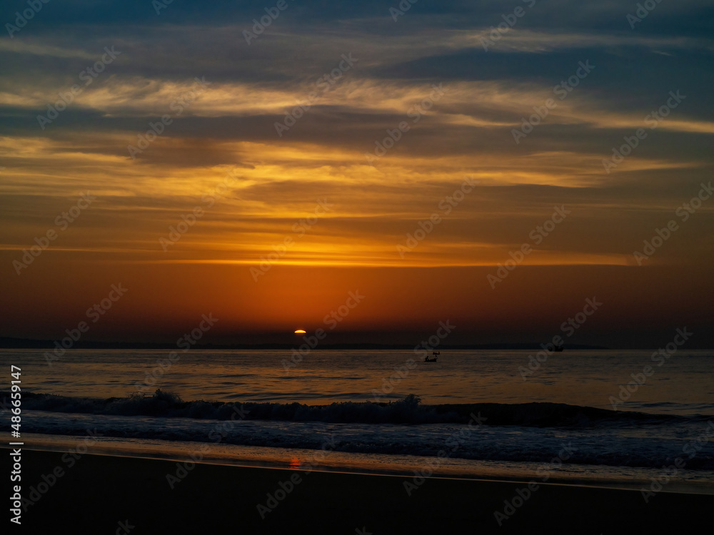 Sunrise, beach,  Mui Ne, Vietnam