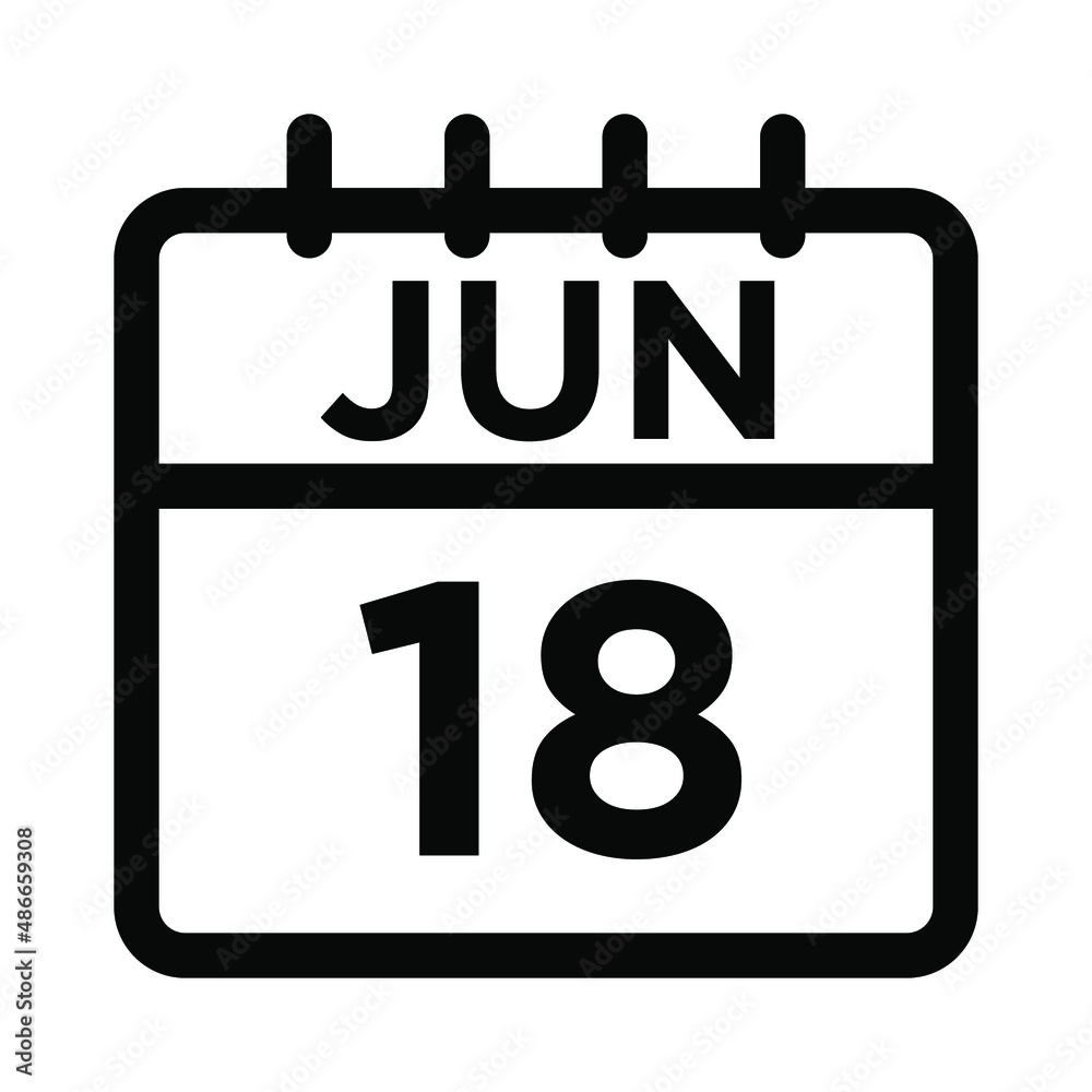 06-Jun - 18 Line Icon 06-Jun - 18 Line Icon
