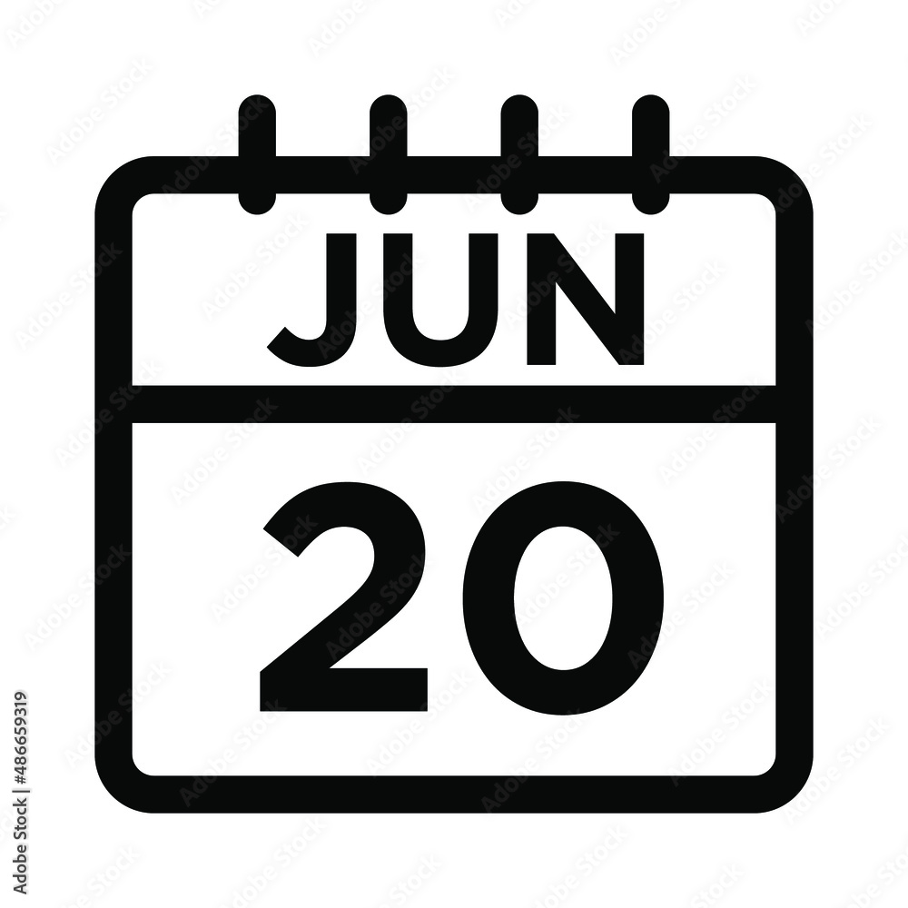 06-Jun - 20 Line Icon 06-Jun - 20 Line Icon