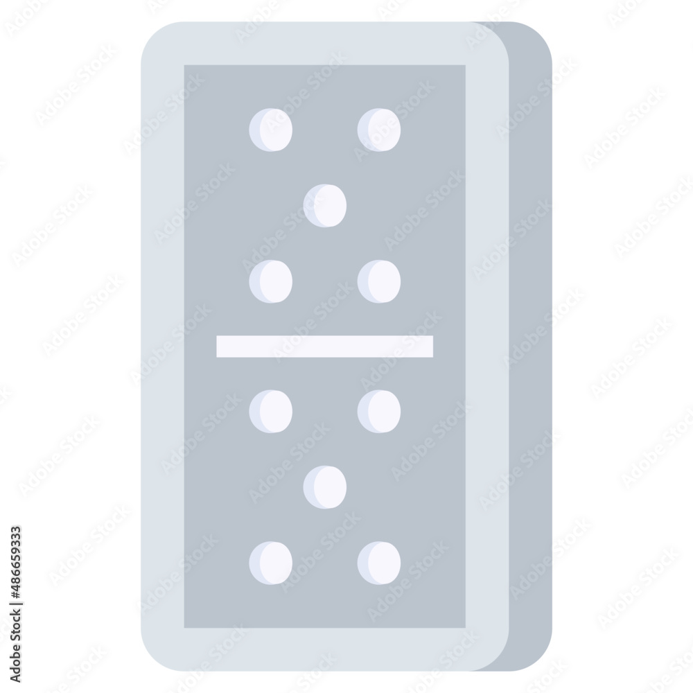 DOMINNO flat icon,linear,outline,graphic,illustration