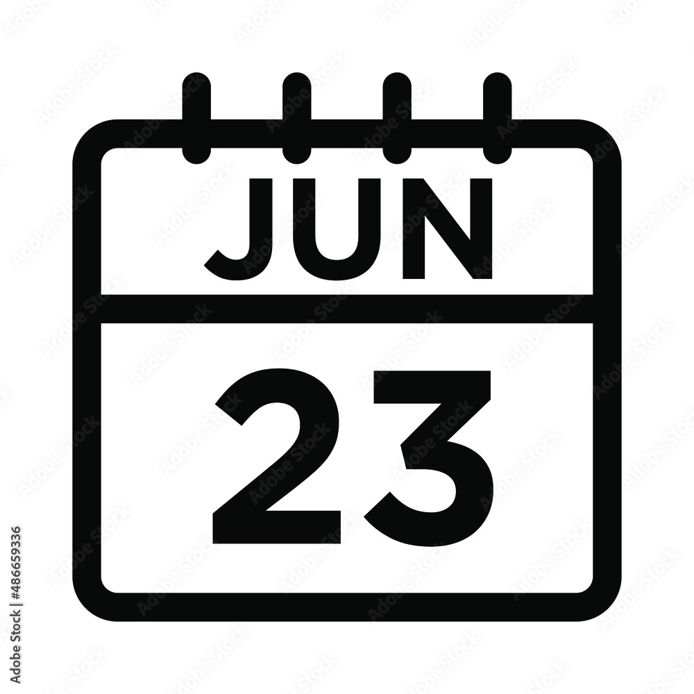06-Jun - 23 Line Icon 06-Jun - 23 Line Icon
