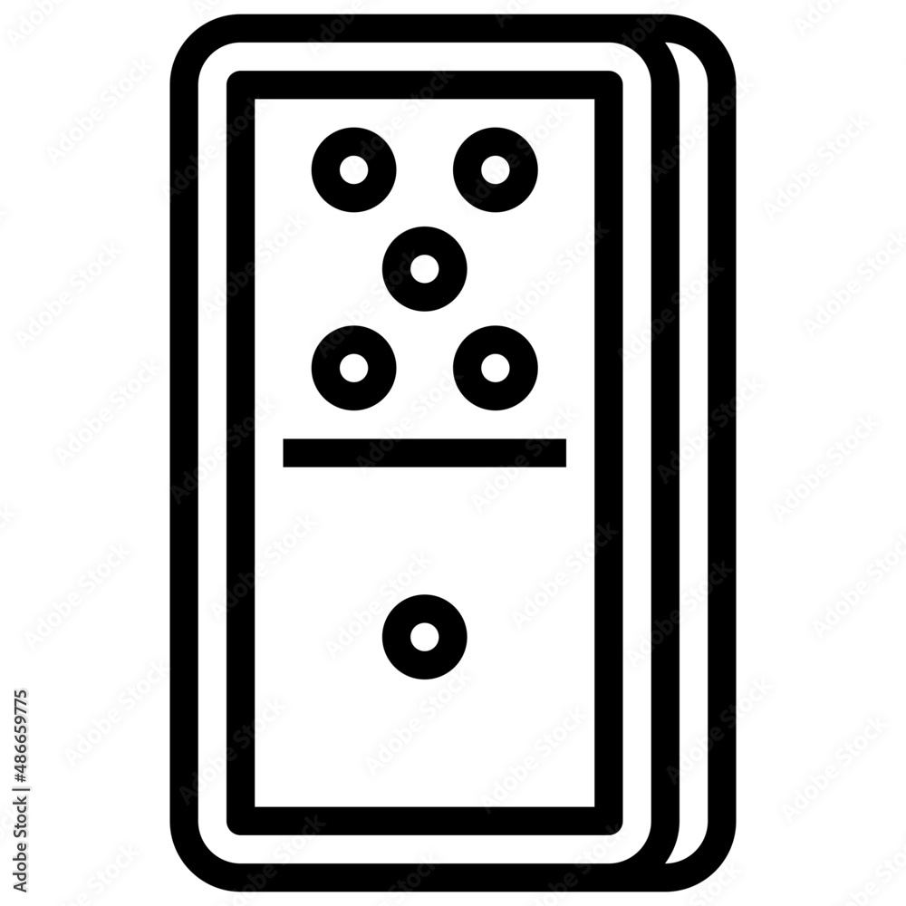 DOMINNO line icon,linear,outline,graphic,illustration DOMINNO line icon,linear,outline,graphic,illustration