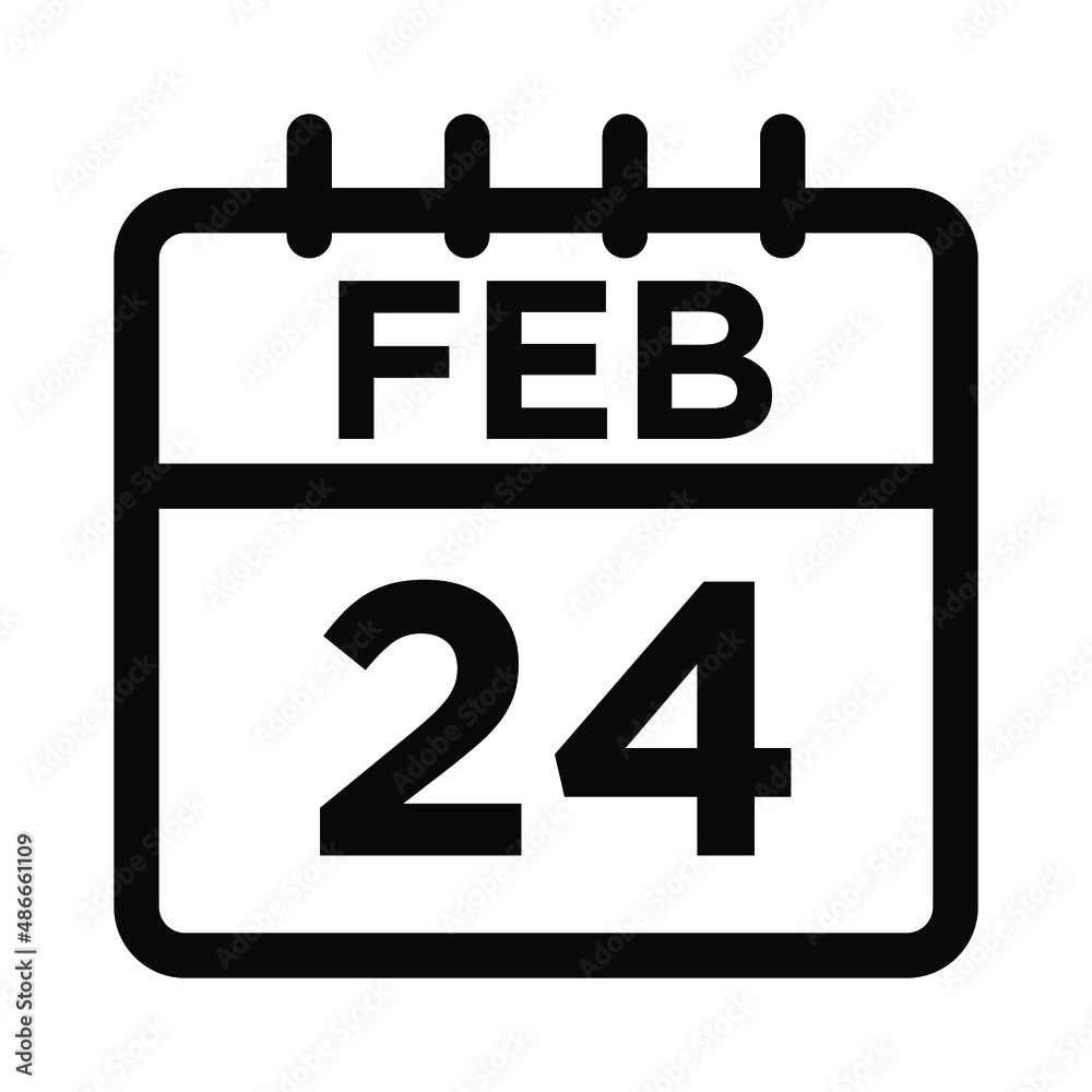 02-Feb - 24 Line Icon 02-Feb - 24 Line Icon