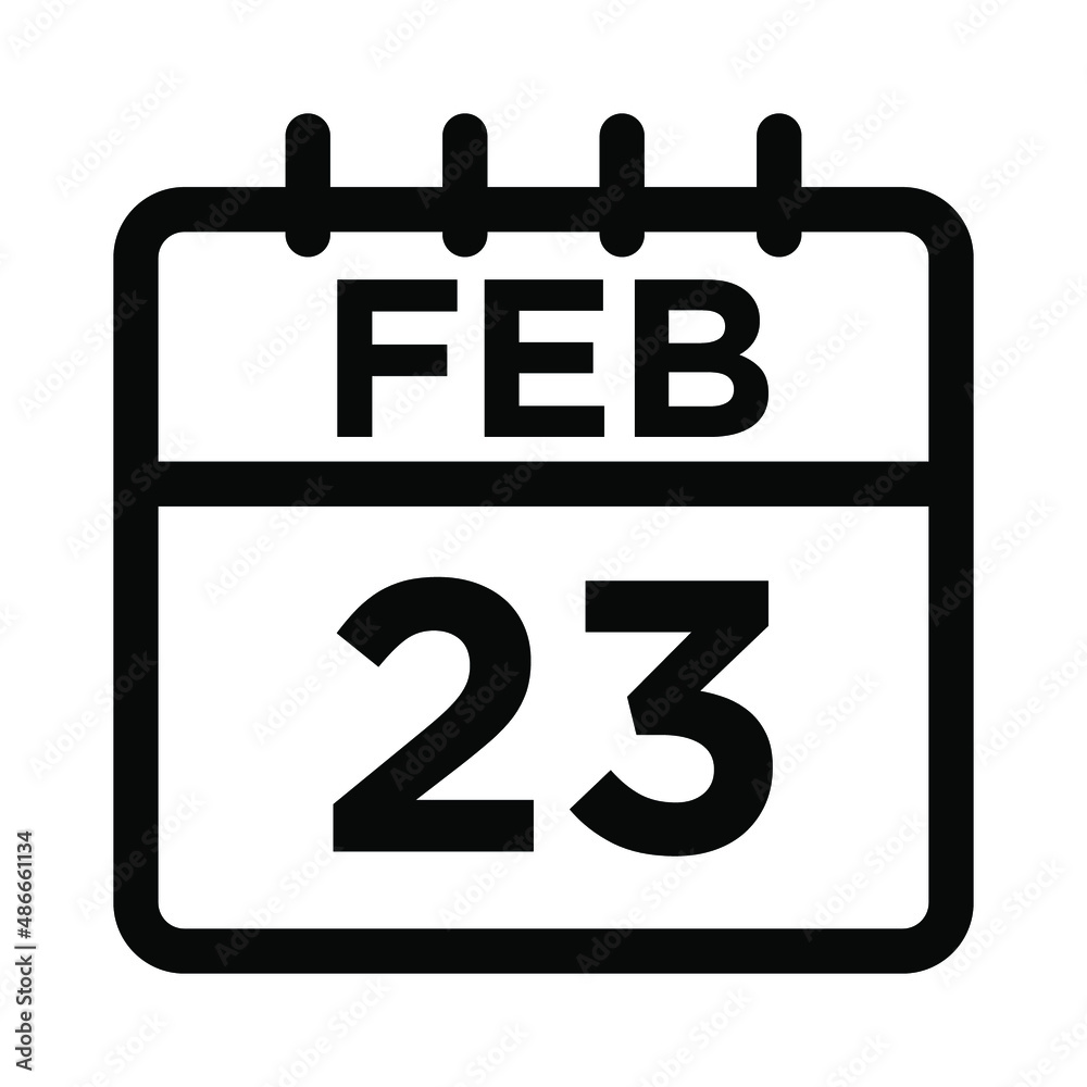 02-Feb - 23 Line Icon 02-Feb - 23 Line Icon