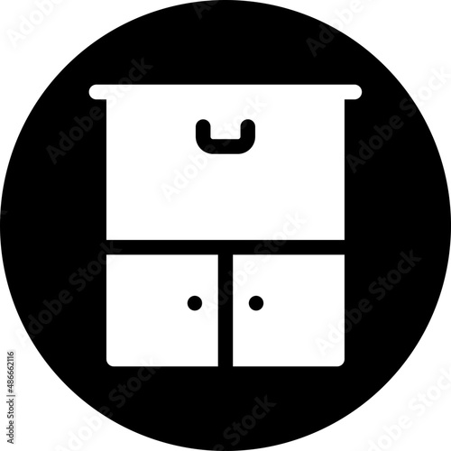 drawers glyph icon