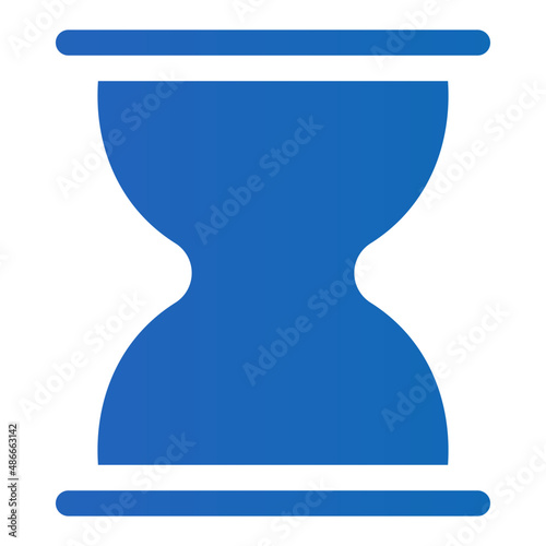 hourglass gradient icon