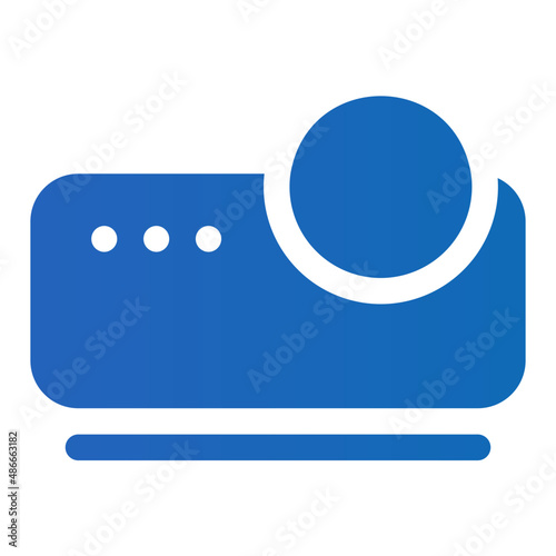 projector gradient icon