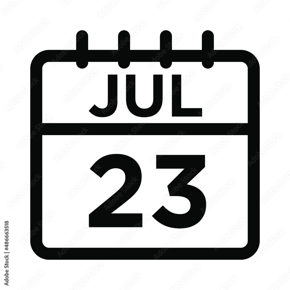 07-Jul - 23 Line Icon 07-Jul - 23 Line Icon