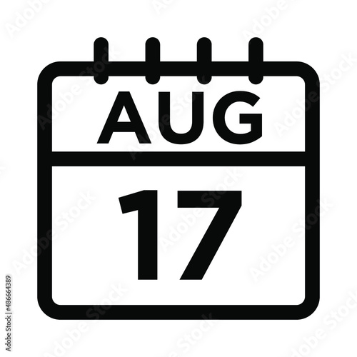 08-Aug - 17 Line Icon