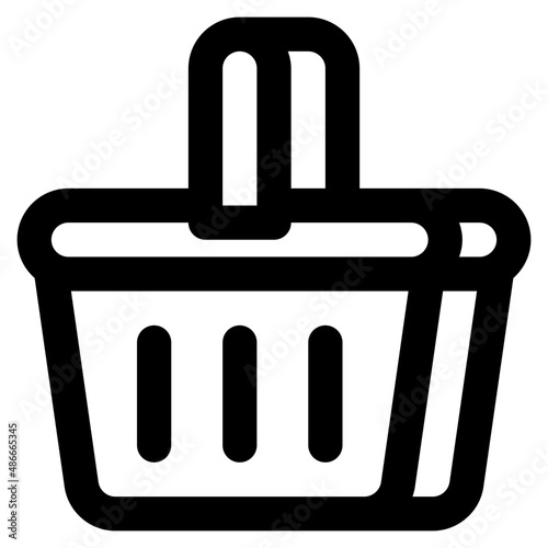 basket icon illustration