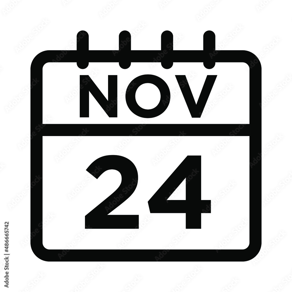 11- Nov - 24 Line Icon 11- Nov - 24 Line Icon