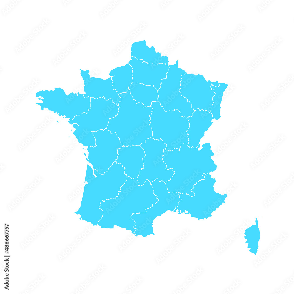 MAP OF FRANCE