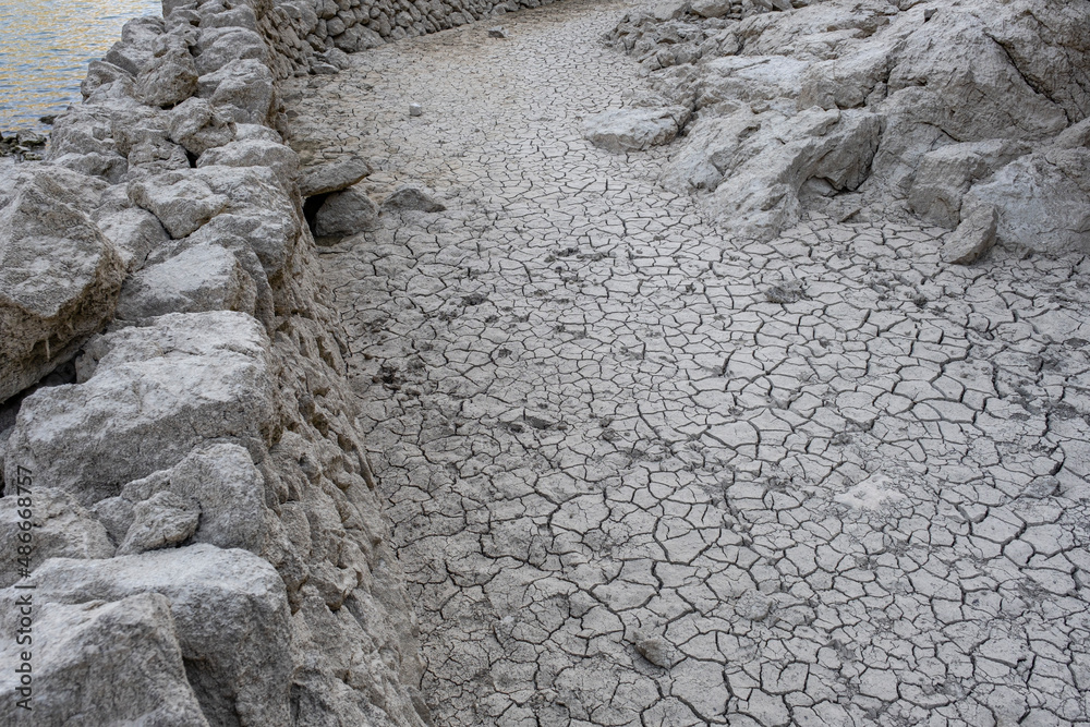 Fototapeta premium embalse de Gorg Blau, Escorca, Mallorca, Balearic Islands, Spain