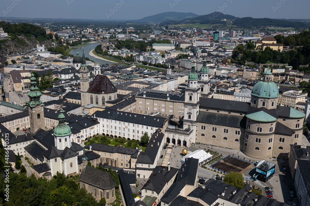 Salzburg, Austria the beautiful city of Mozart