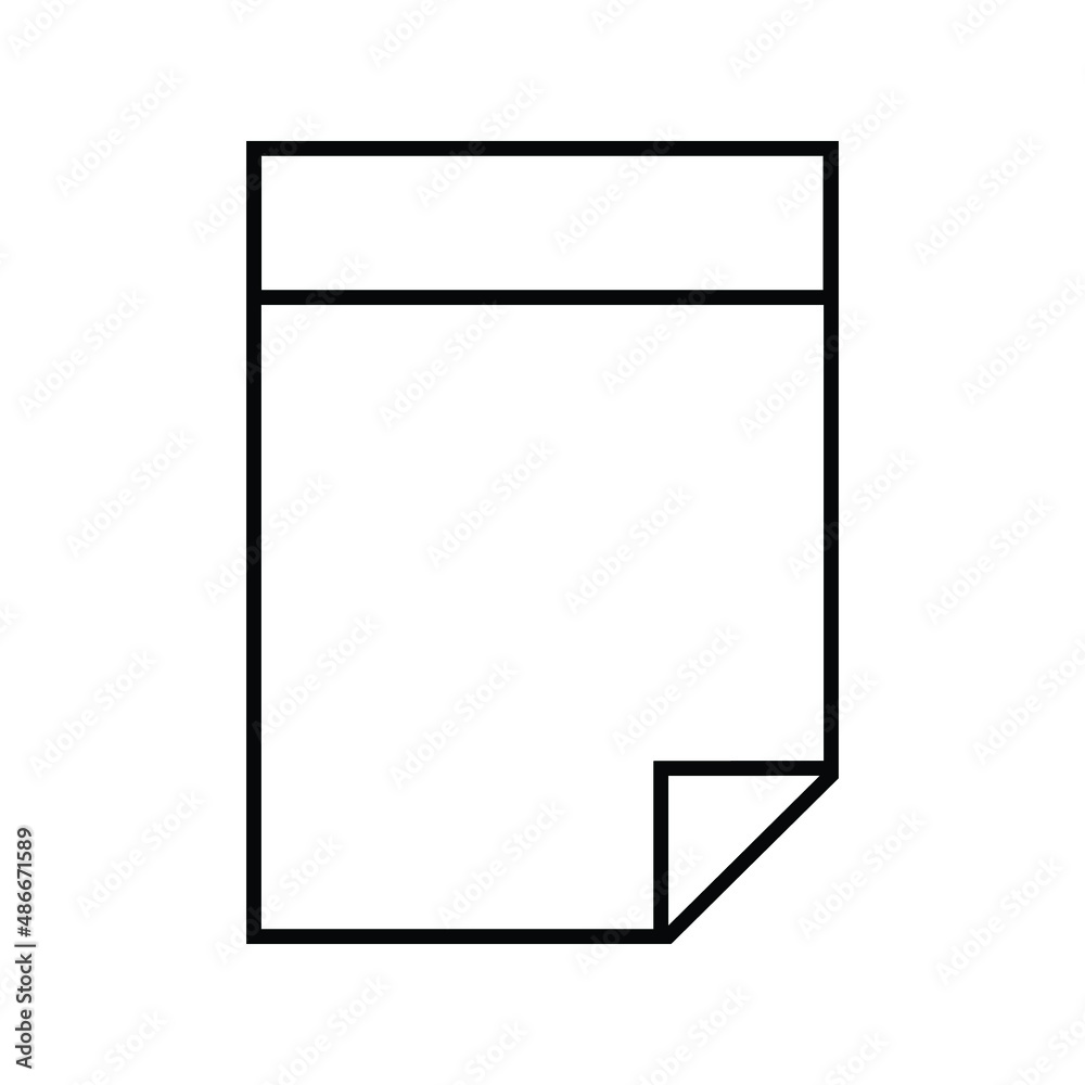 Edit file icon, note, sign up icon vector illustration on white background.