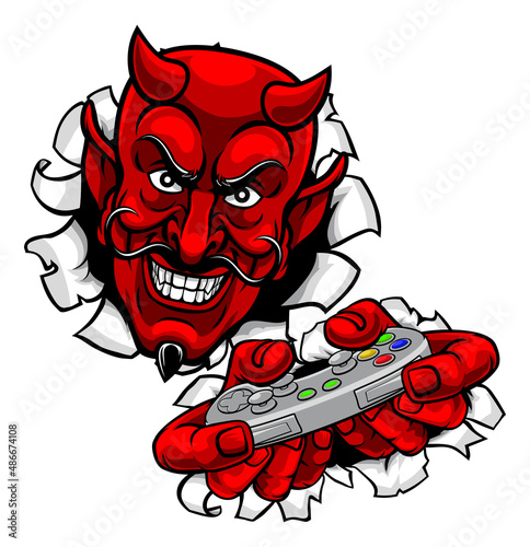 Devil Gamer Video Game Cont...