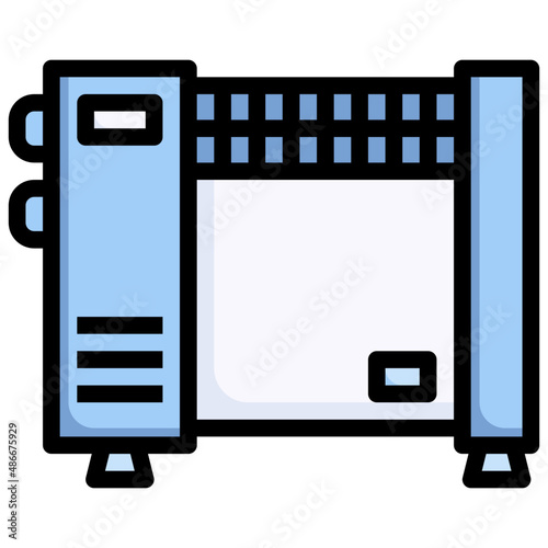 CONVECTOR filled outline icon,linear,outline,graphic,illustration