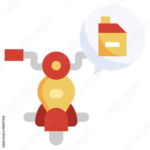 FUEL flat icon,linear,outline,graphic,illustration © แป้ง มัณธนา