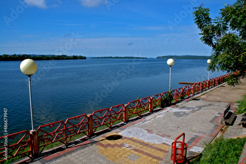 Cidade de Altamira e Rio Xingu. Para. photo