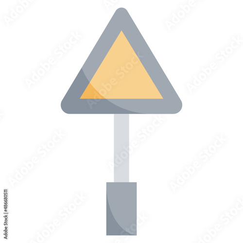 TRAFFIC SIGN flat icon,linear,outline,graphic,illustration