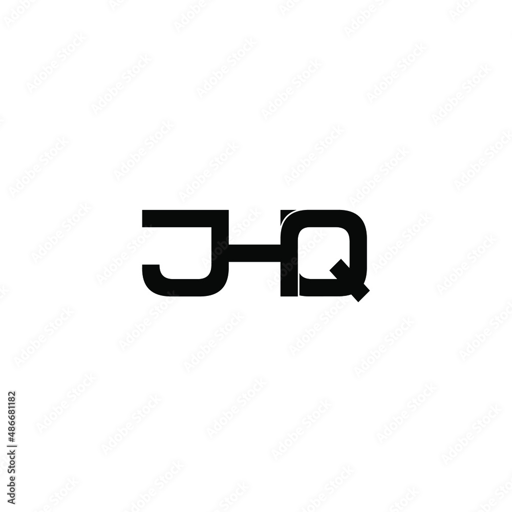 jhq letter original monogram logo design jhq letter original monogram logo design