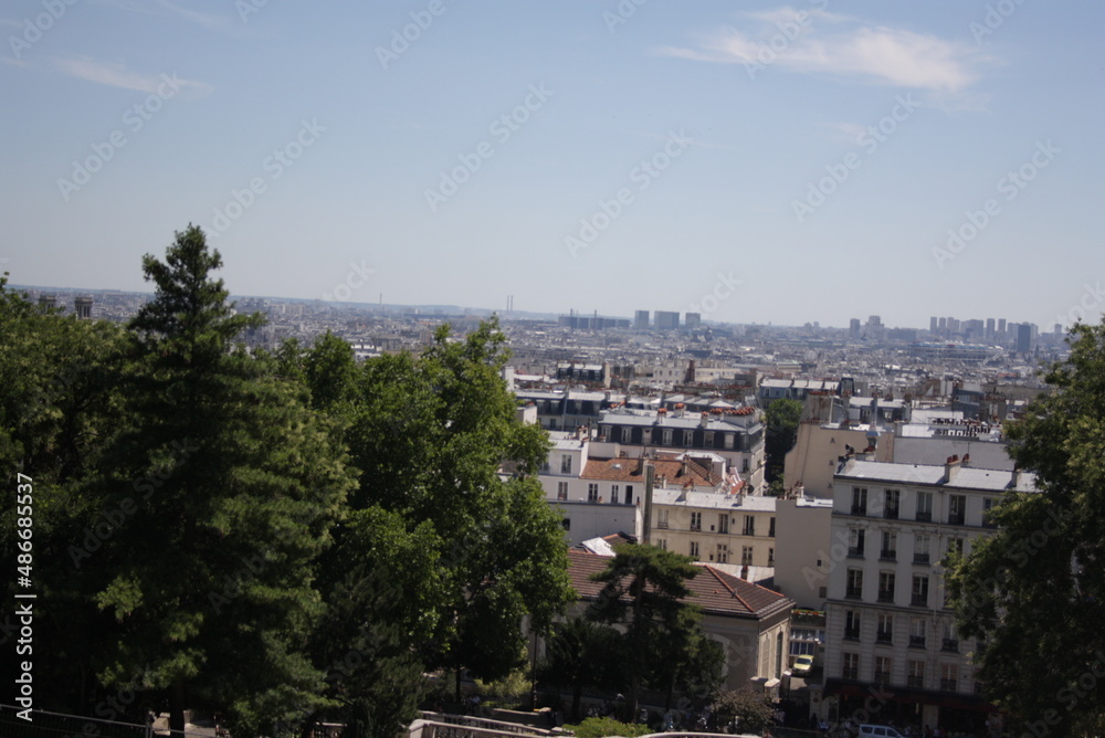 View of the city Paris