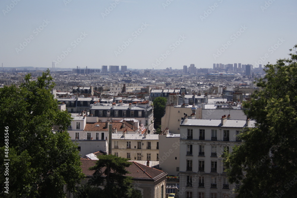 View of the city Paris