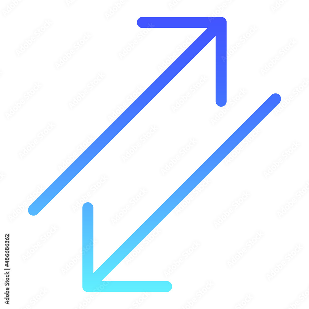 Arow Direction Line icon Arow Direction Line icon