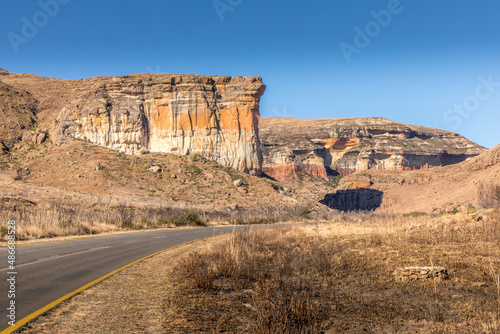 Golden Gate Highlands National Park is located in Free State, South Africa, near the Lesotho border, near Clarens photo