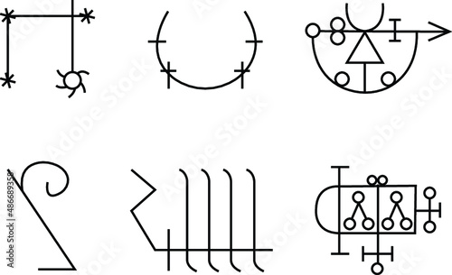 demon symbol ilustration