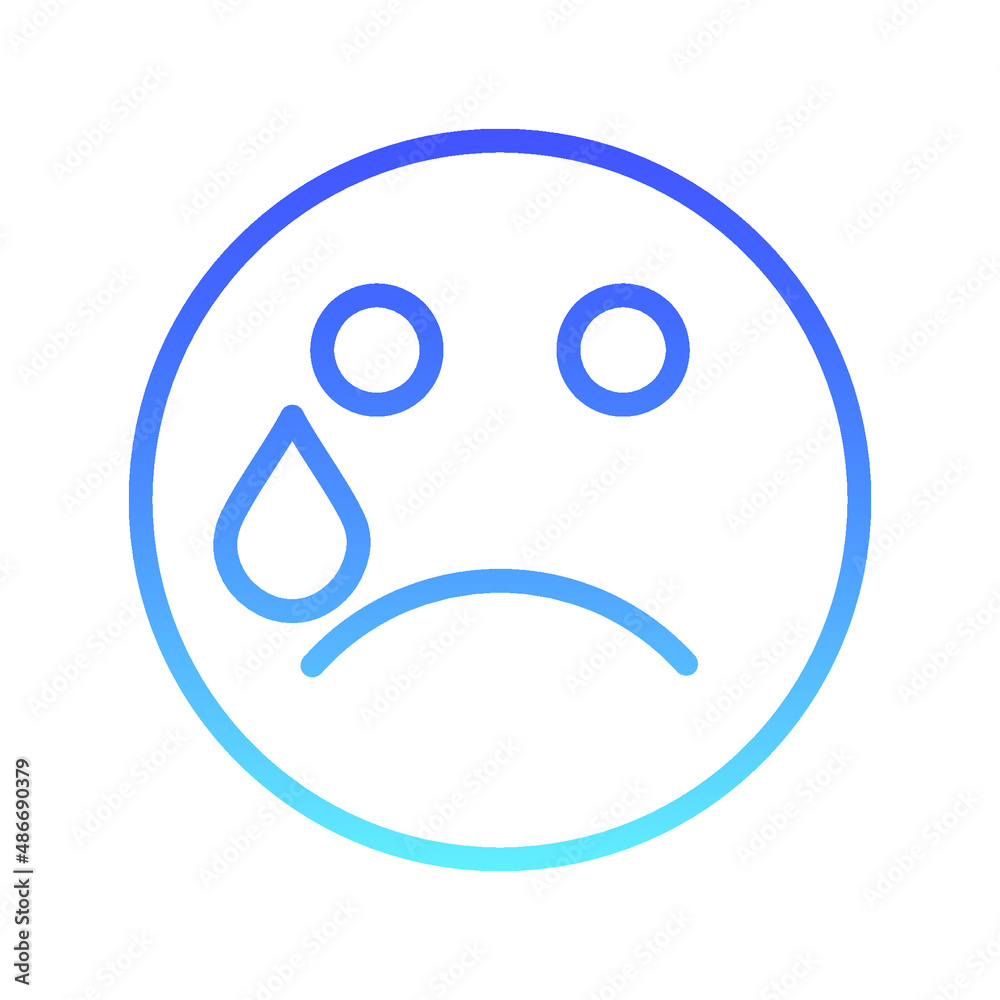sadness Line Gradient sadness Line Gradient