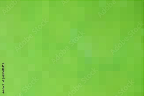 Light green background. Vector geometric texture from pale green squares. Light green background for post, screensaver, wallpaper, postcard, poster, banner, cover, header for website.