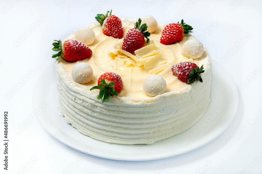 Delicious strawberry cake Delicious strawberry cake