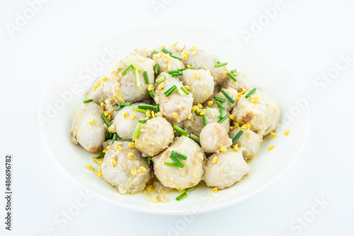 A plate of delicious osmanthus taro