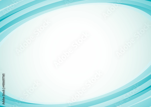 使いやすい爽やかウェーブフレーム