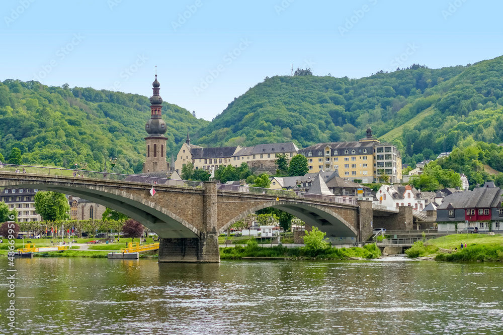 Cochem at Moselle river