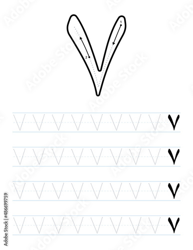 Writing number 7 in arabic worksheet for kids