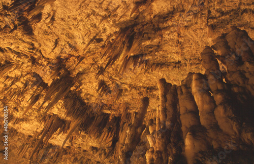 Fototapeta A Drogarati cave on the island of Kefalonia, Greece
