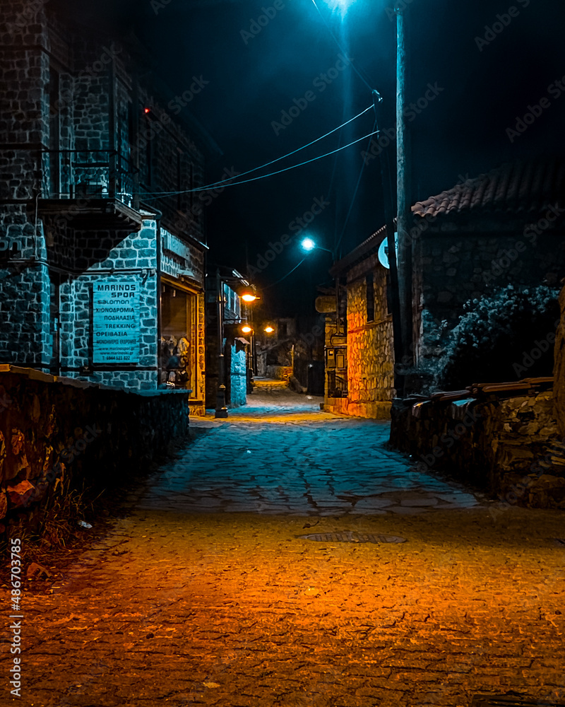 Obraz premium bridge in the night