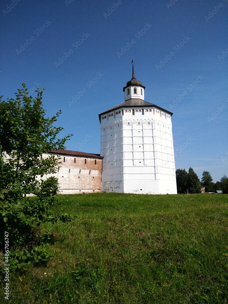 Kirill-Belozersky Monastery in summer