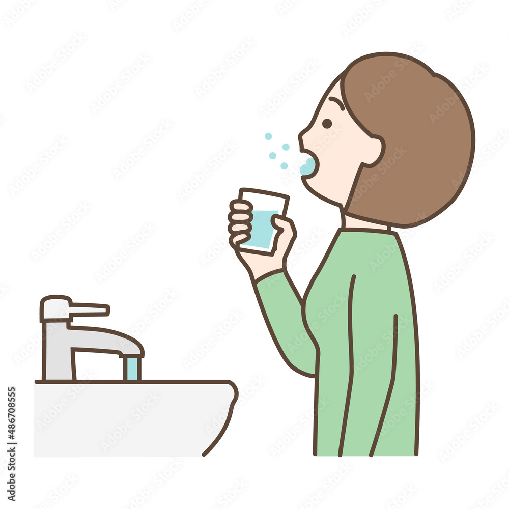 うがい 女性 うがい 女性