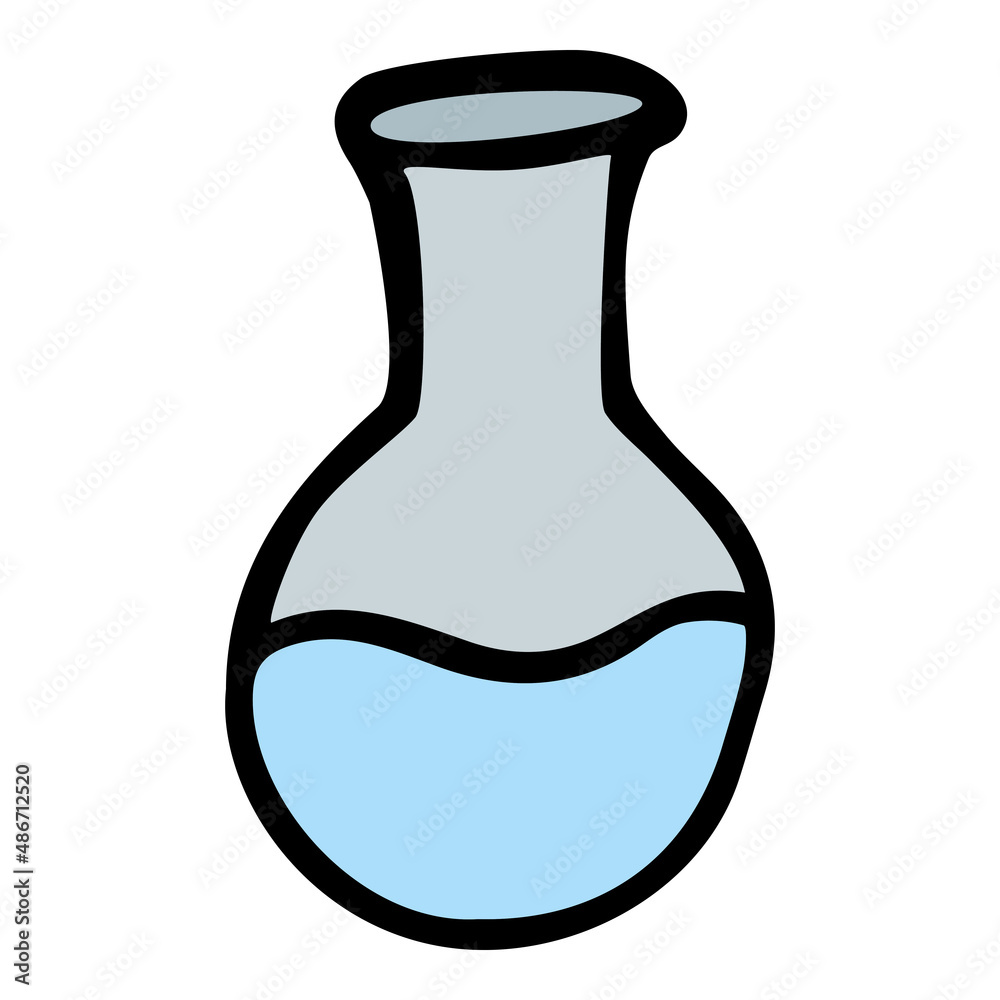 Chemistry liquid flask social media marketing business marketing doodle vector illustration
Chemistry liquid flask social media marketing business marketing doodle vector illustration