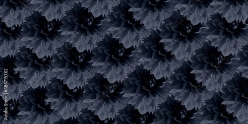 Wallpaper Mural seamless floral texture Torontodigital.ca