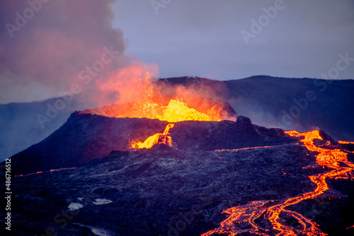 2021 08 19 Fagradalsfjall volcano and lava 6