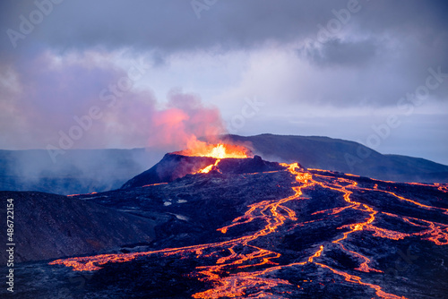 2021 08 19 Fagradalsfjall volcano and lava 17