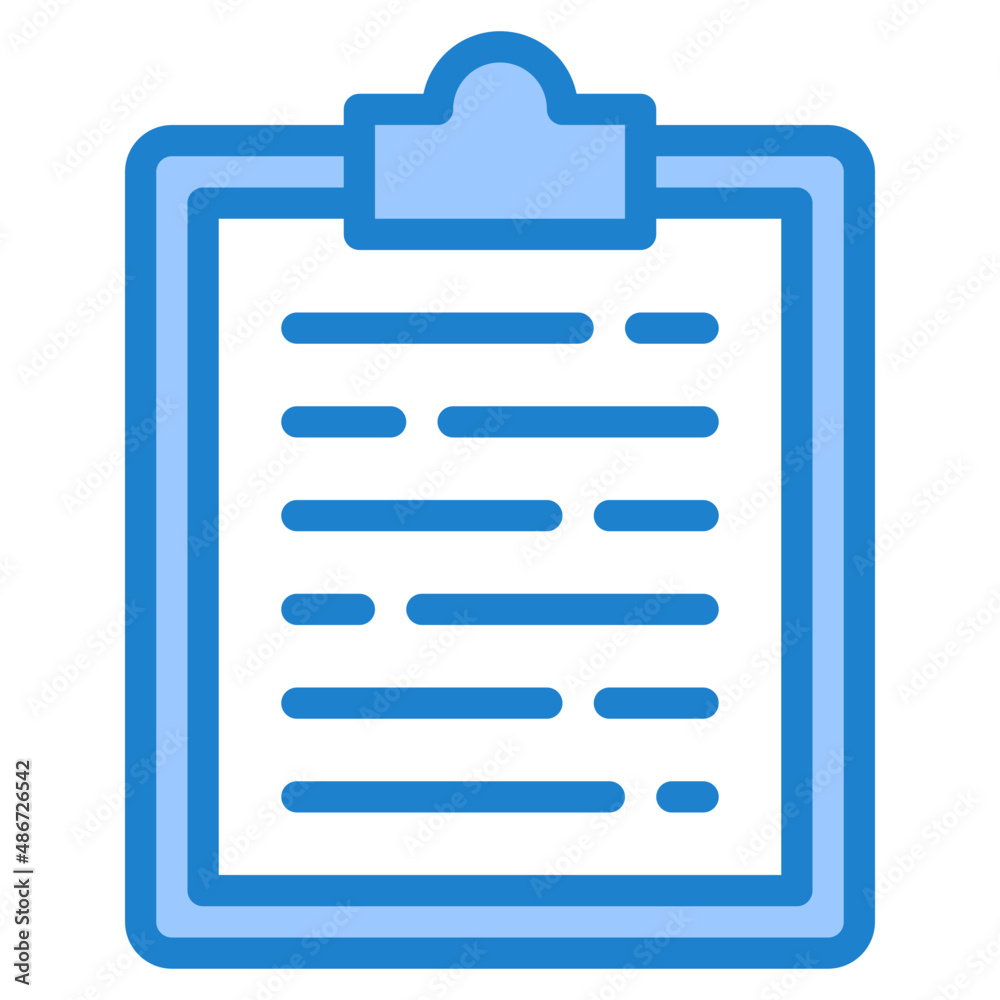 clipboard blue style icon clipboard blue style icon